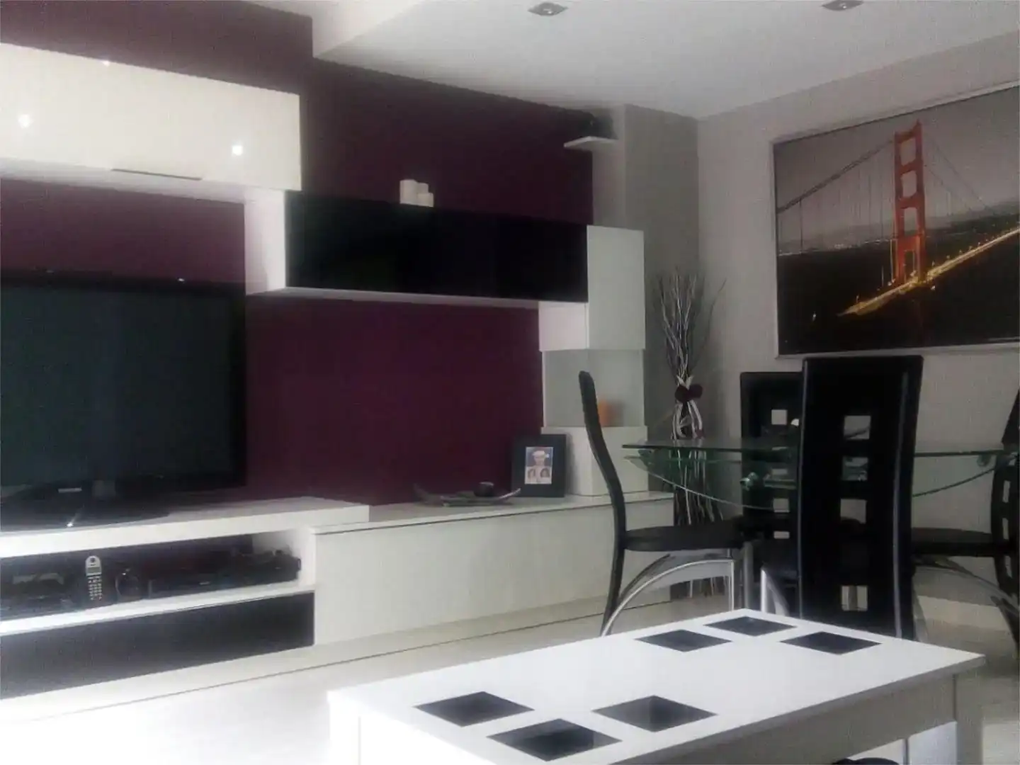Wohnzimmer von Wohnung zur Miete in Torrelavega  mit Balkon