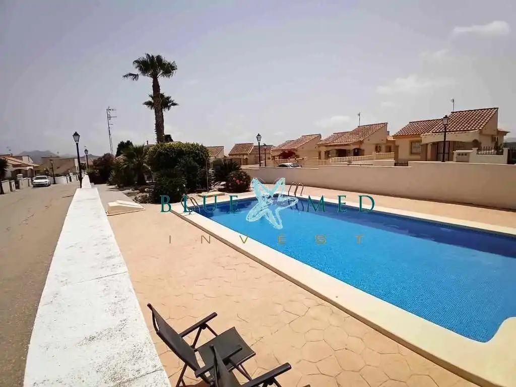 Piscina de Casa o chalet en venta en Mazarrón con Jardín privado y Piscina comunitaria