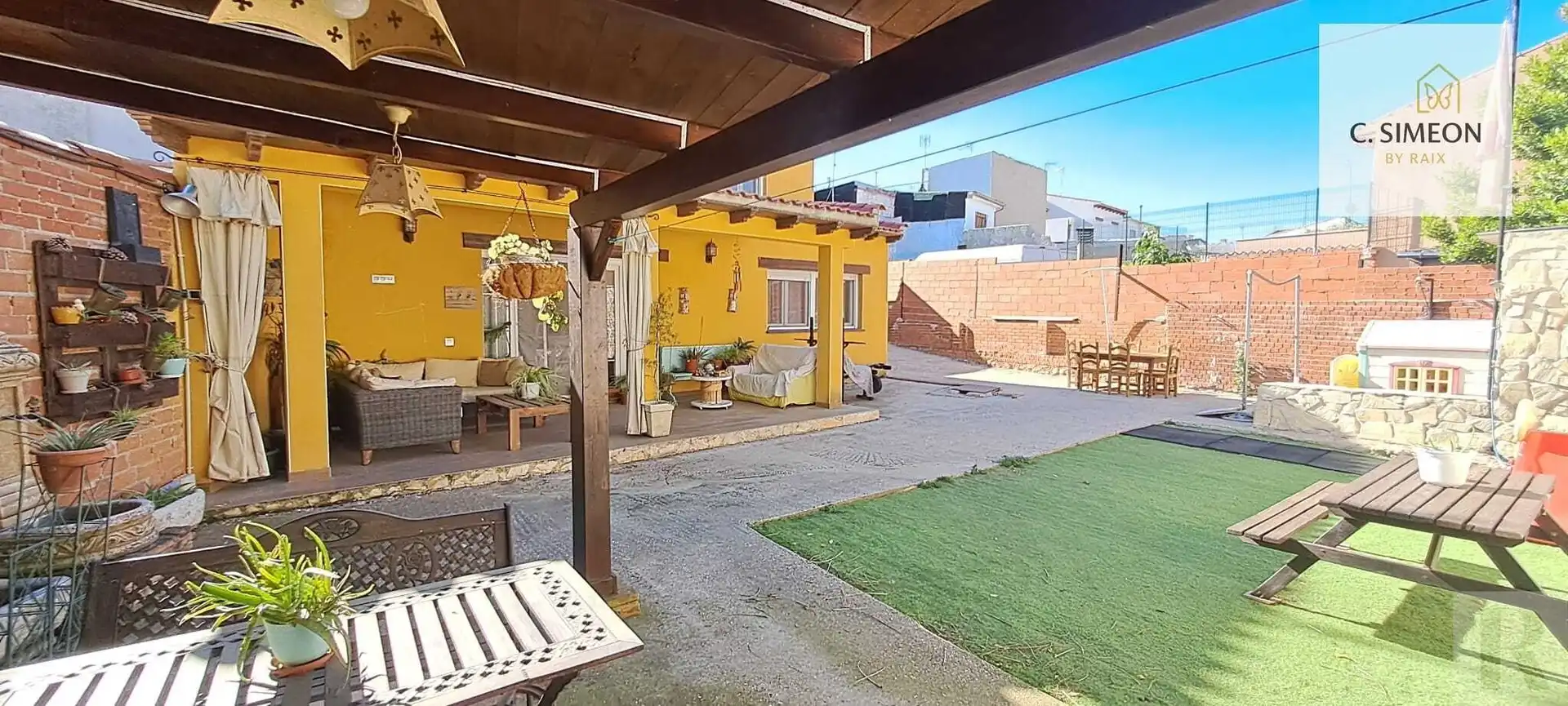 Terraza de Casa adosada en venta en Villarejo de Salvanés con Aire acondicionado, Calefacción y Terraza