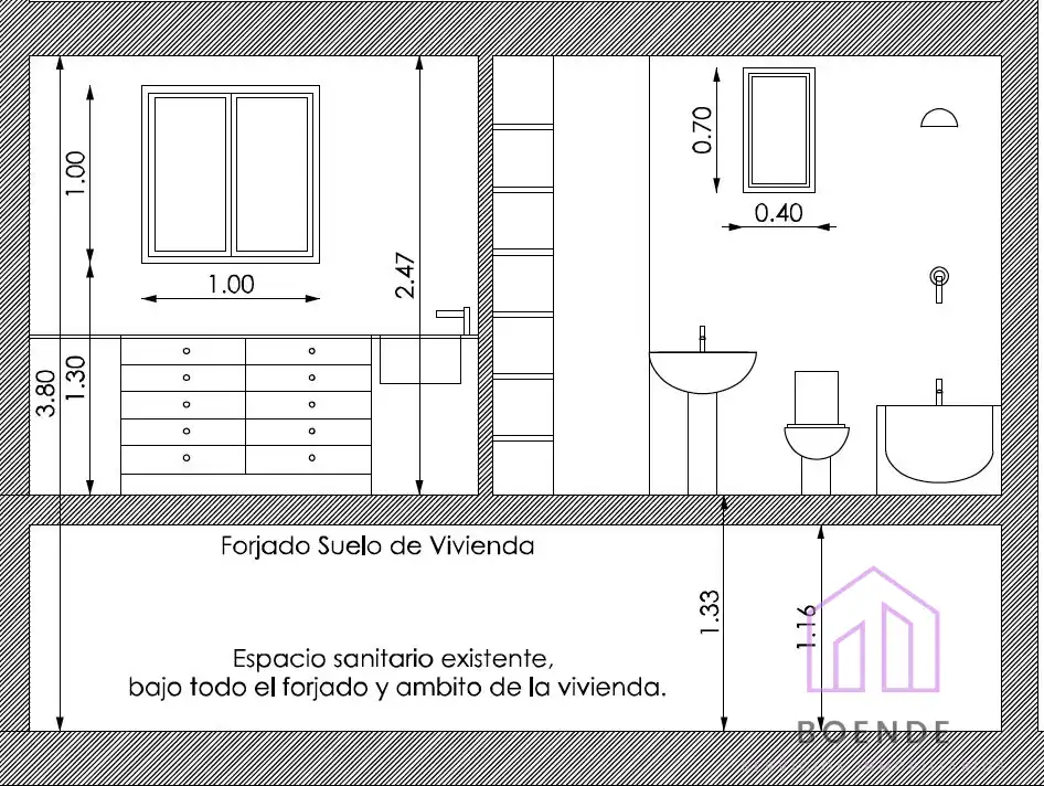 Piso en venta en Calle de Ponferrada, Pilar
