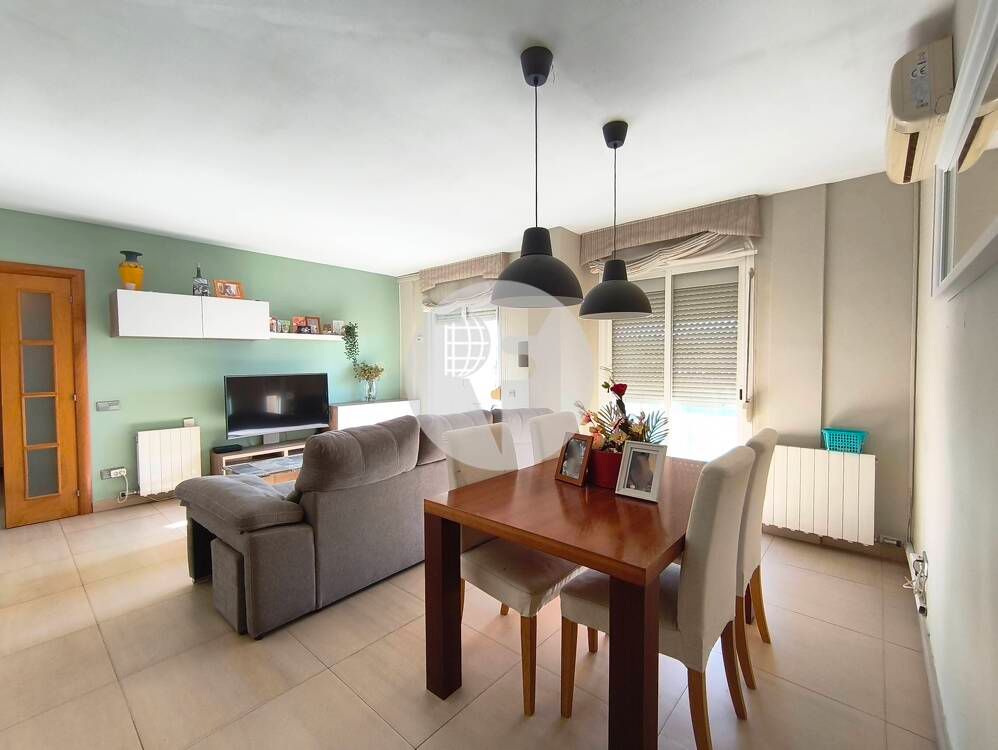 Living room of Attic for sale in Mollet del Vallès  with Air Conditioner, Heating and Balcony