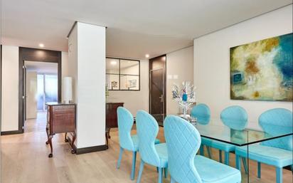 Dining room of Flat to rent in La Moraleja  with Air Conditioner, Heating and Parquet flooring