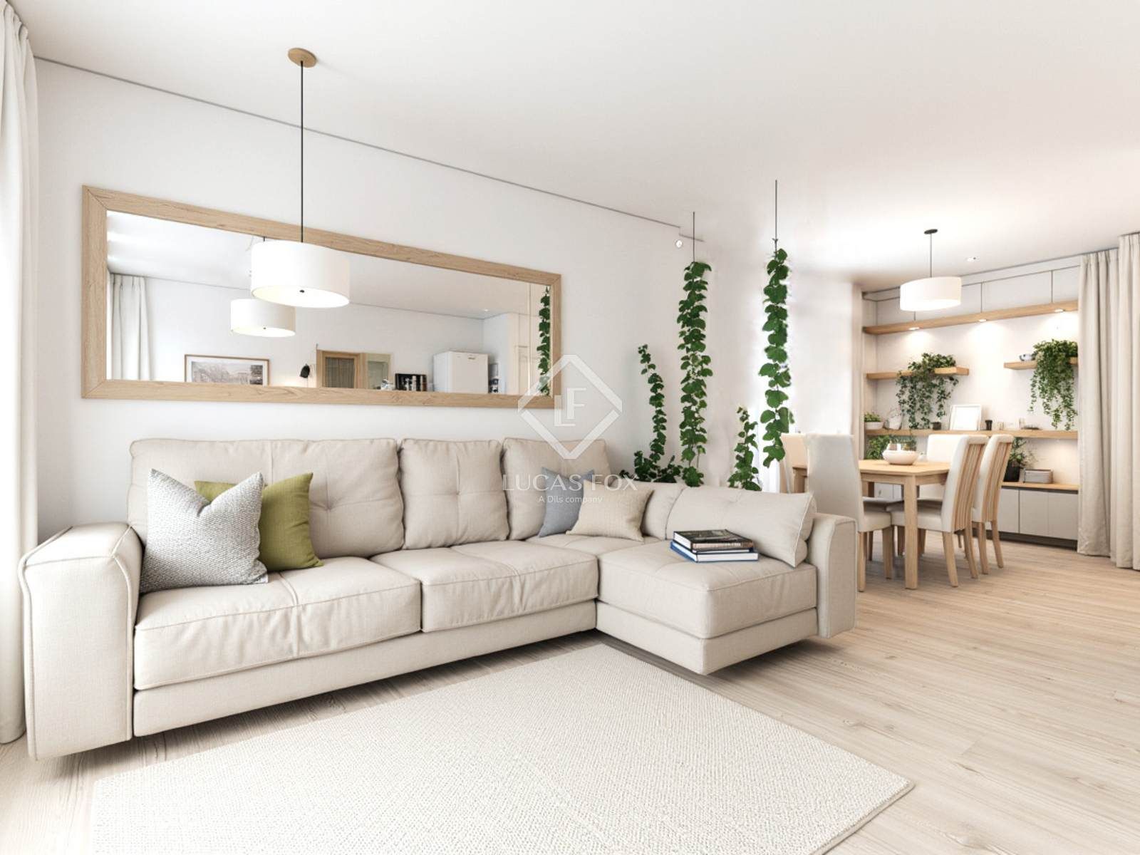 Living room of Flat for sale in Sant Just Desvern  with Terrace, Storage room and Swimming Pool