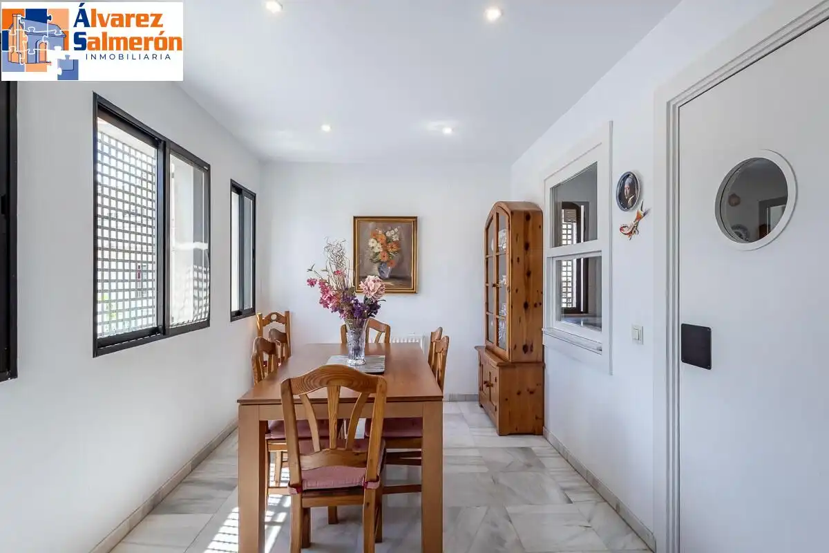 Dining room of Houses for sale in Granada  with Air Conditioner, Terrace and Storage room