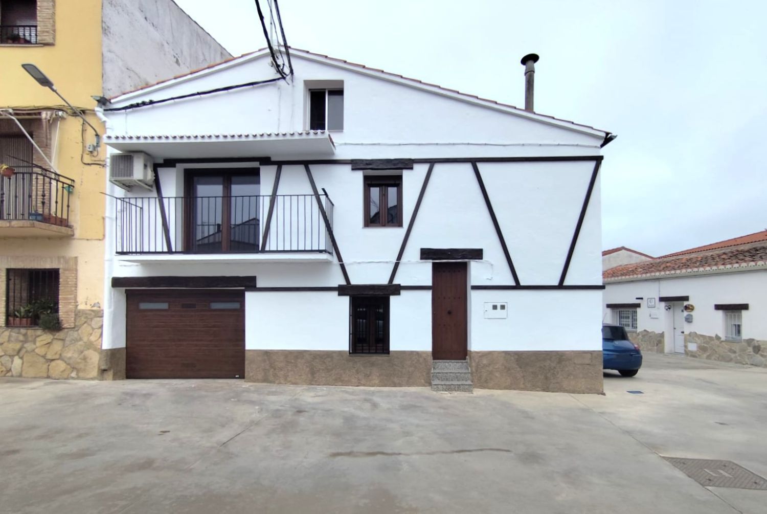 Exterior view of House or chalet for sale in Carcaboso  with Air Conditioner, Heating and Terrace