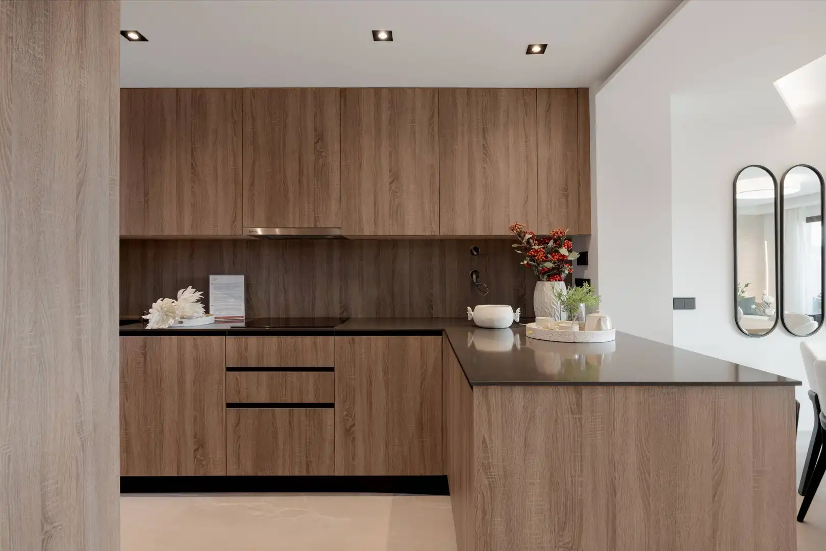 Cocina de Casa adosada en venta en Istán con Aire acondicionado, Calefacción y Jardín privado