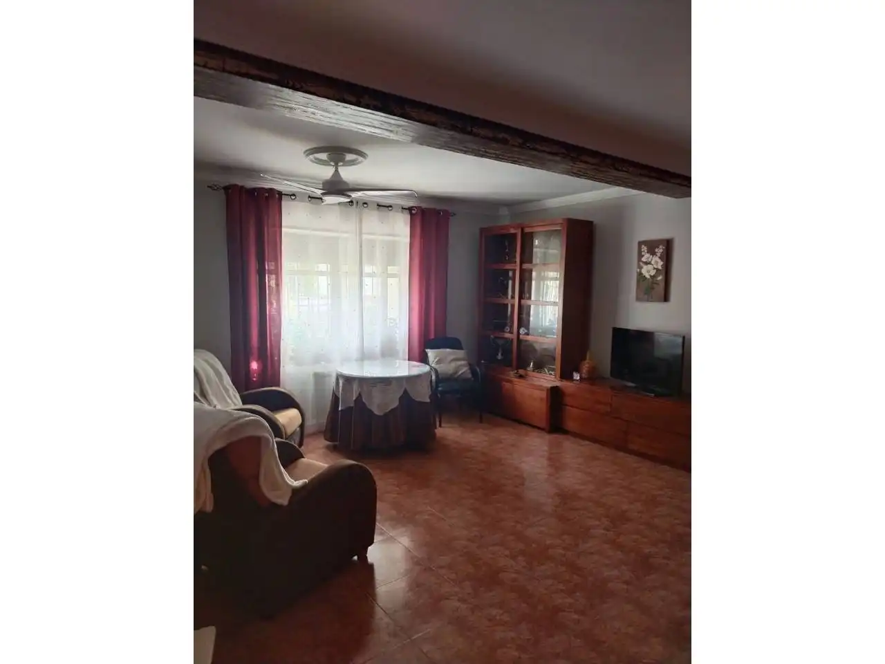 Living room of Houses for sale in Llanos del Caudillo  with Air Conditioner, Heating and Private garden
