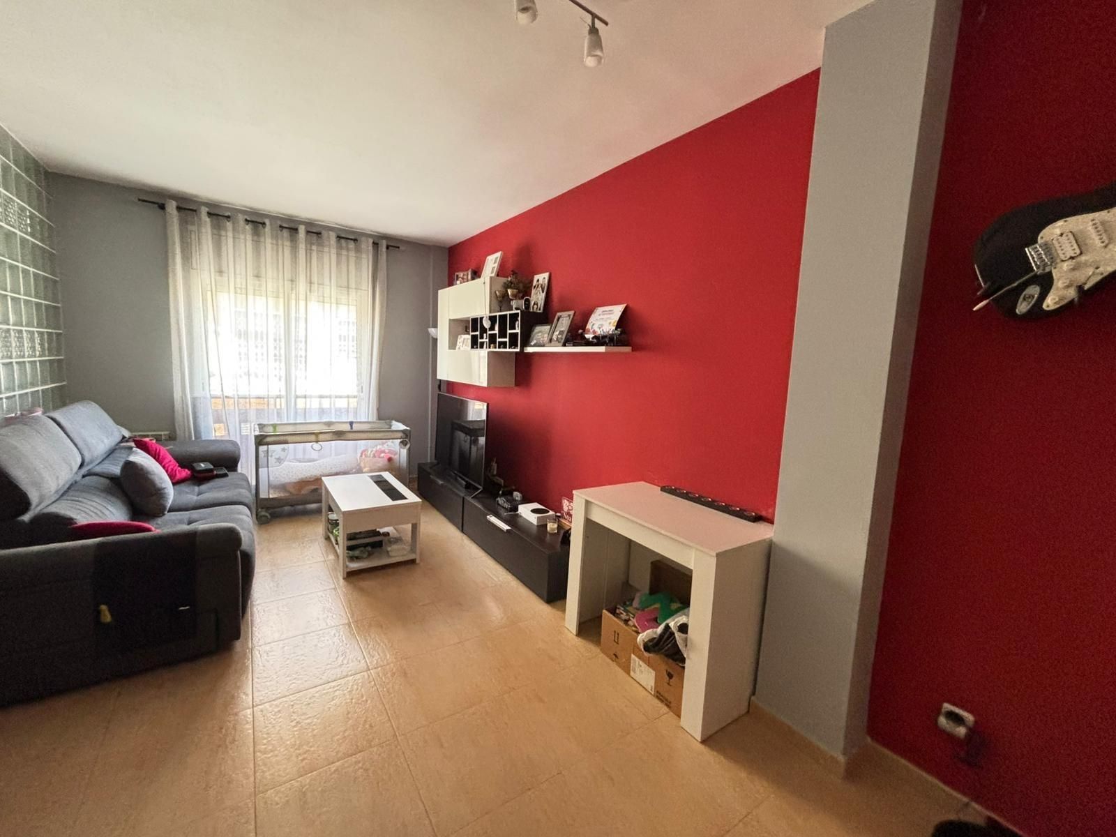 Living room of Flat for sale in Sabadell  with Air Conditioner, Heating and Storage room