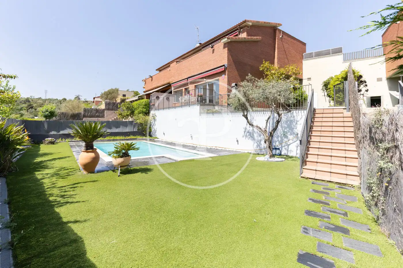 Garden of Single-family semi-detached for sale in Terrassa  with Heating, Private garden and Terrace