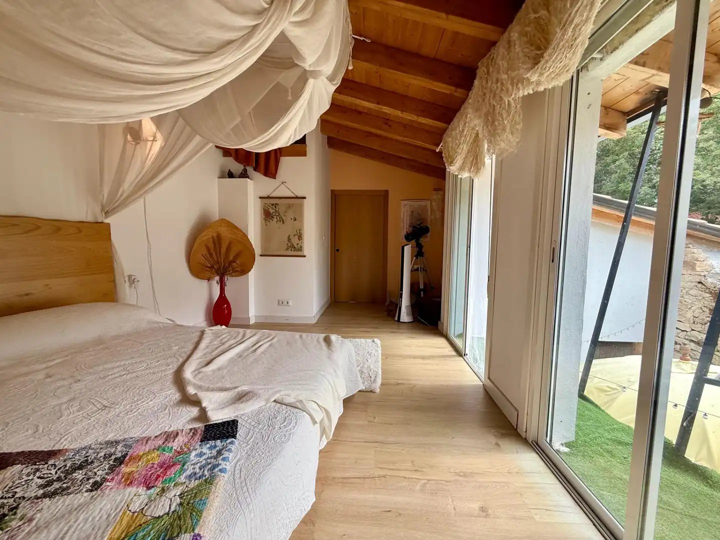Habitación de Casa o chalet en venta en Sober con Jardín privado, Piscina y Amueblado