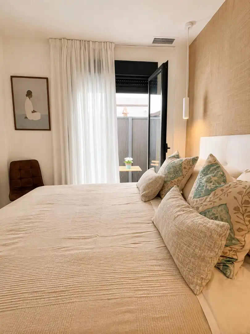 Bedroom of Flat for rent in Fuengirola  with Air Conditioner, Furnished and Washing machine