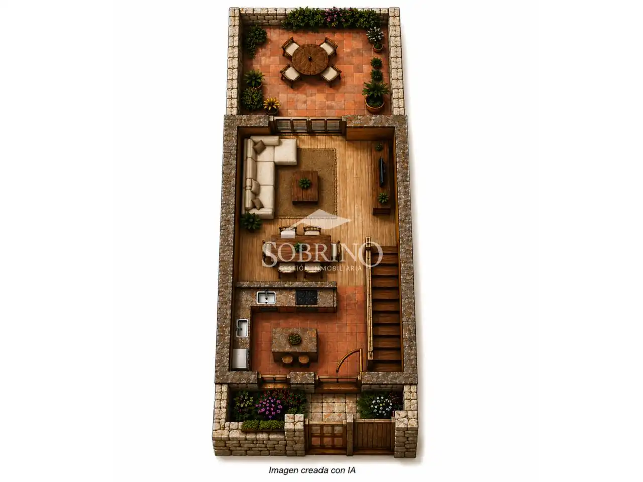 Garden of Houses for sale in Llanes  with Private garden