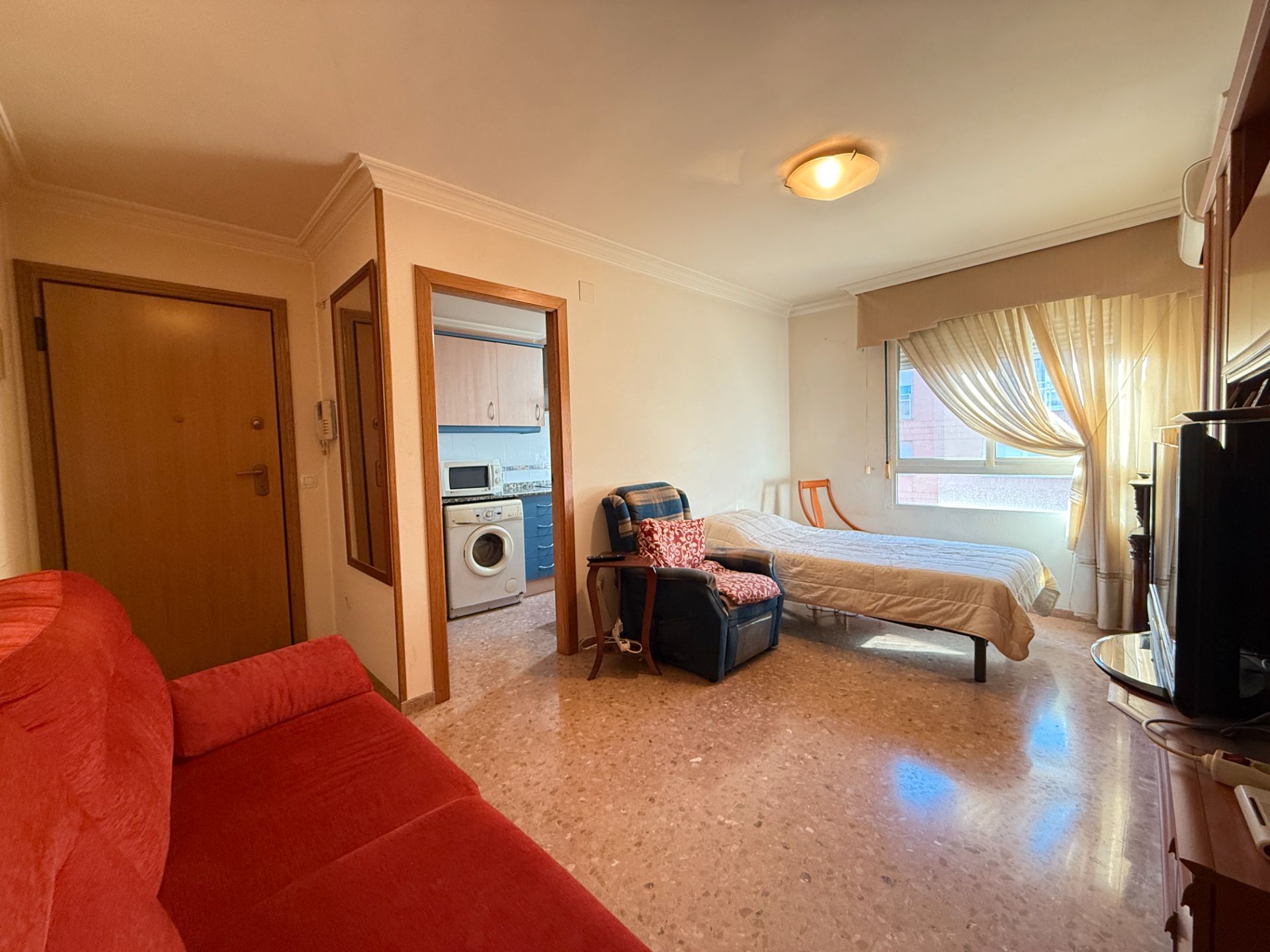 Bedroom of Flat for sale in Castellón de la Plana / Castelló de la Plana  with Air Conditioner, Heating and Furnished