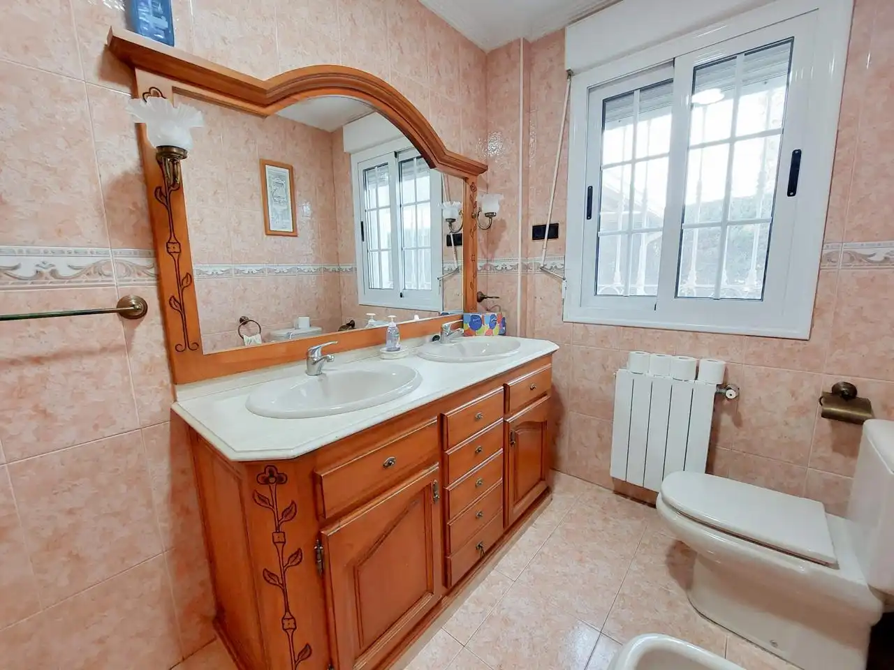 Baño de Casa o chalet en venta en Elche / Elx con Aire acondicionado y Jardín privado