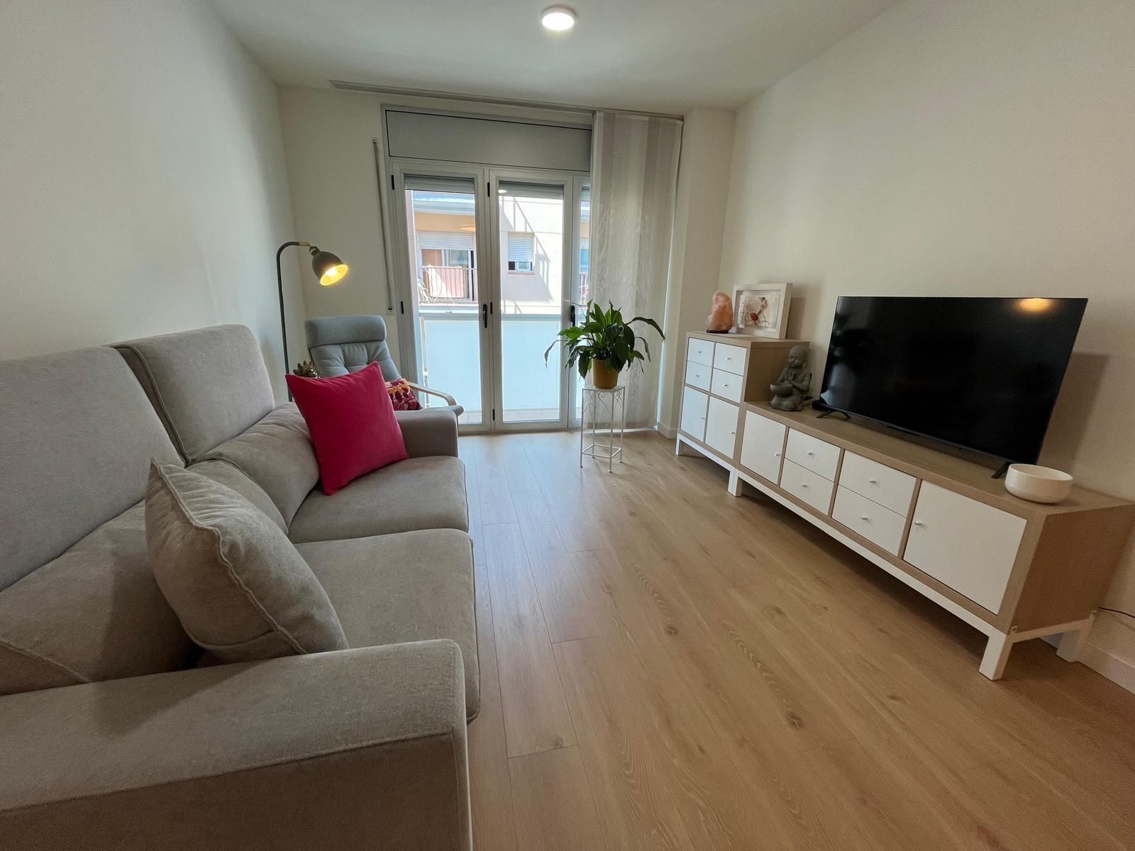 Living room of Flat for sale in Mataró  with Air Conditioner, Heating and Terrace