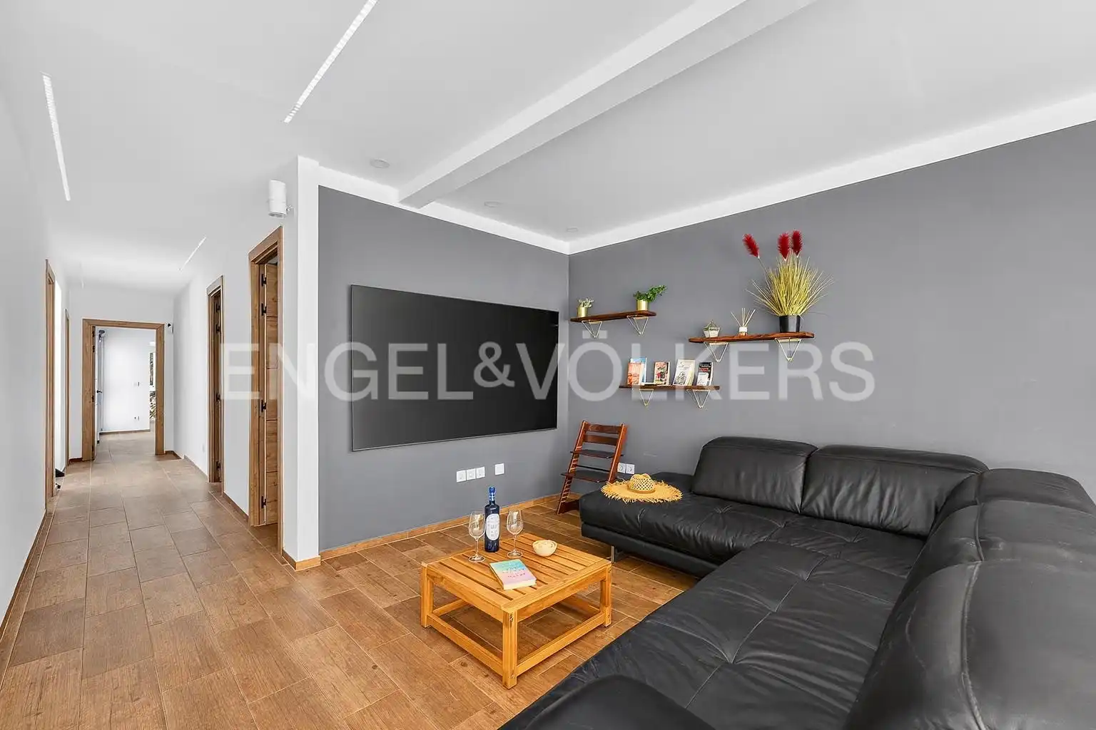 Sala de estar de Casa o chalet en venta en Arona con Aire acondicionado, Terraza y Piscina
