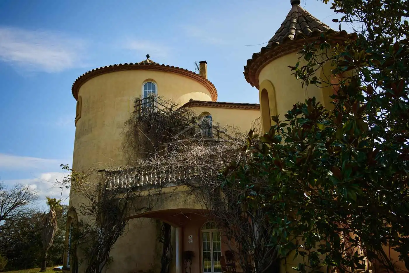 Vista exterior de Finca rústica en venta en Celrà con Calefacción, Jardín privado y Terraza