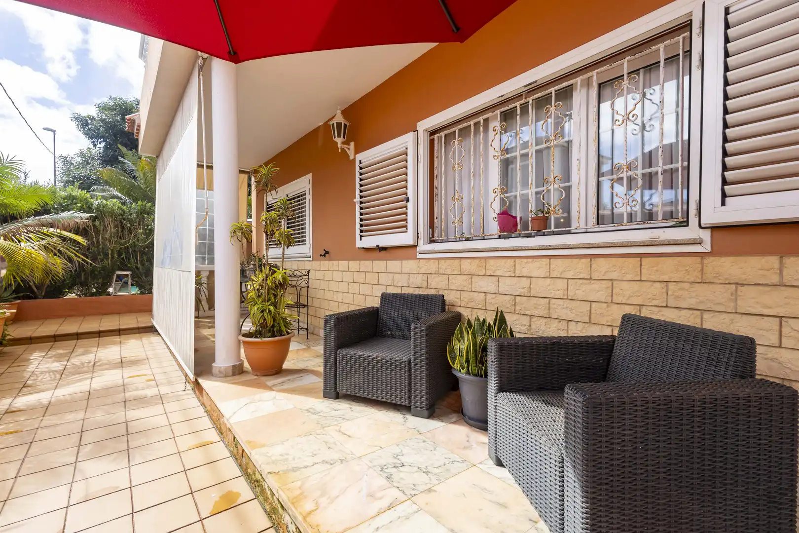 Terrace of Houses for sale in San Cristóbal de la Laguna  with Private garden, Terrace and Storage room