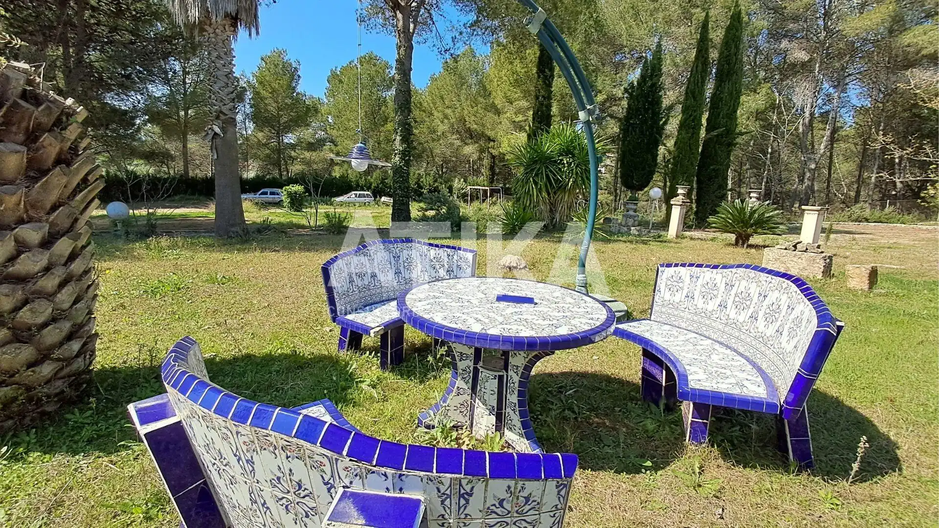 Garden of Houses for rent in Ontinyent  with Heating, Private garden and Furnished