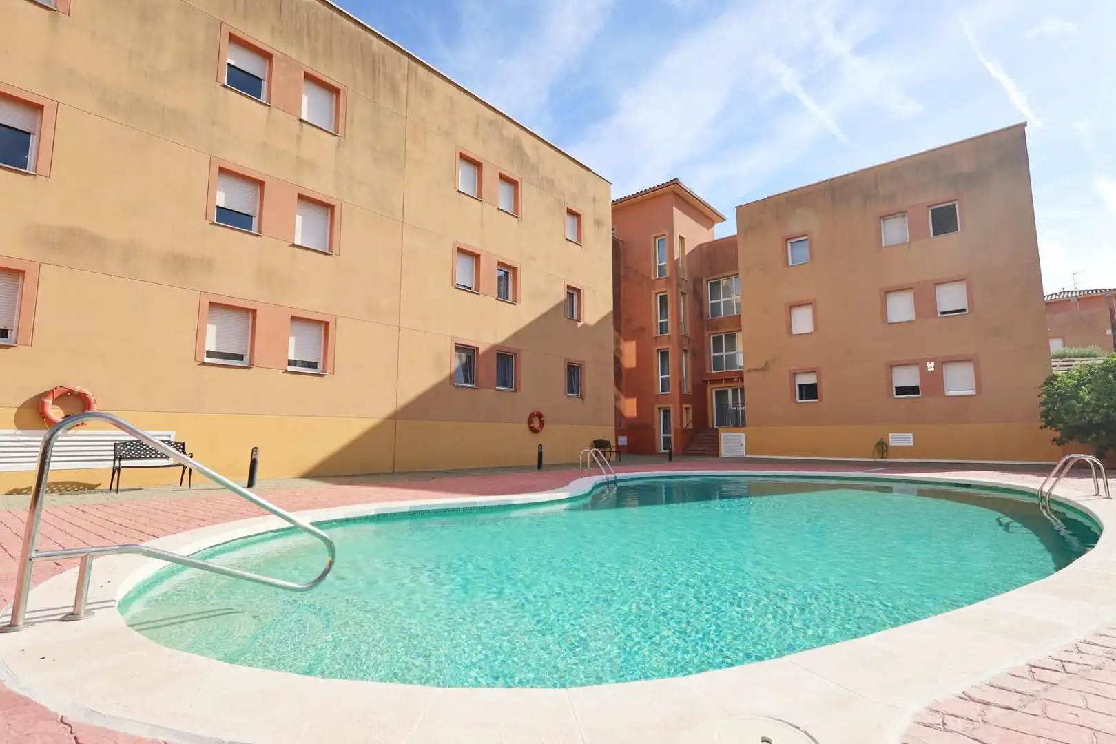 Swimming pool of Flat for sale in Cubelles  with Air Conditioner and Community pool