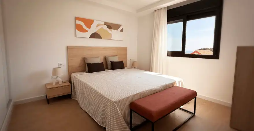 Habitación de Casa adosada en venta en La Unión con Aire acondicionado, Terraza y Piscina