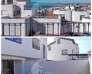 Exterior view of Single-family semi-detached for sale in Málaga Capital  with Air Conditioner, Terrace and Swimming Pool