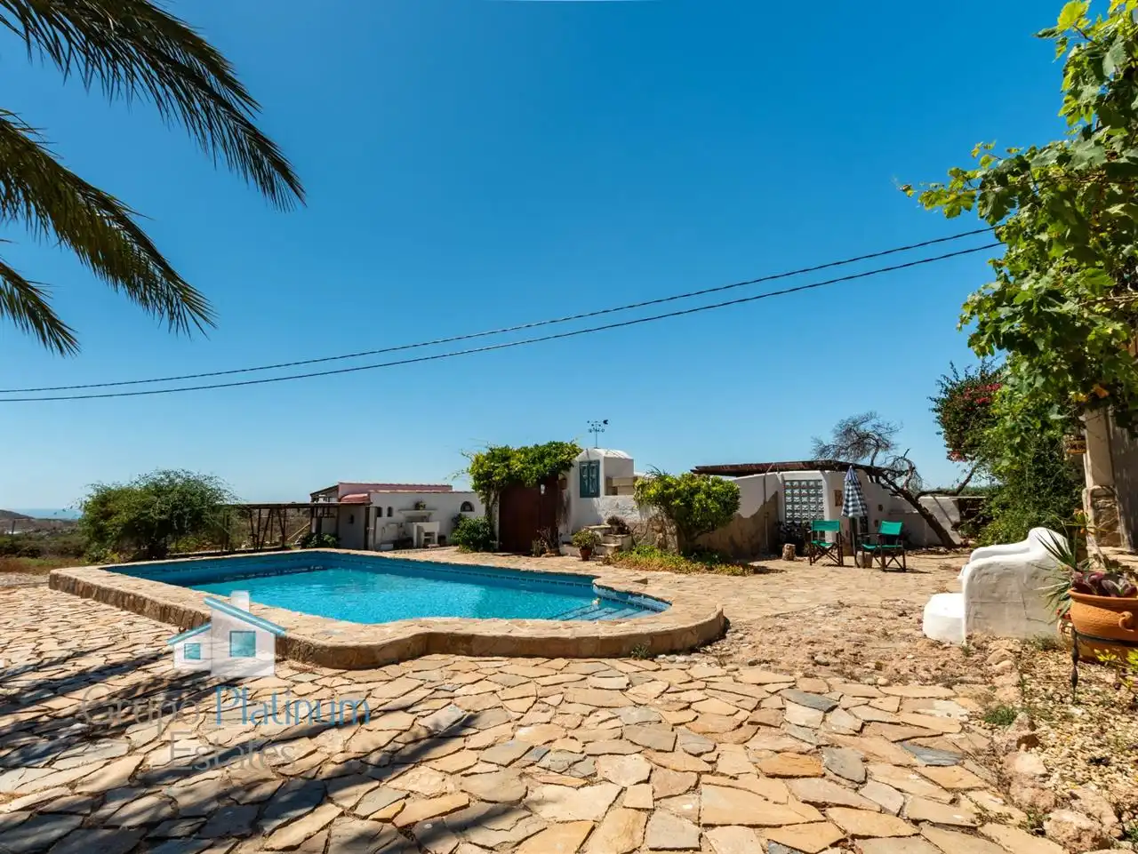 Vista exterior de Casa o xalet en venda en Águilas amb Aire condicionat, Calefacció i Jardí privat