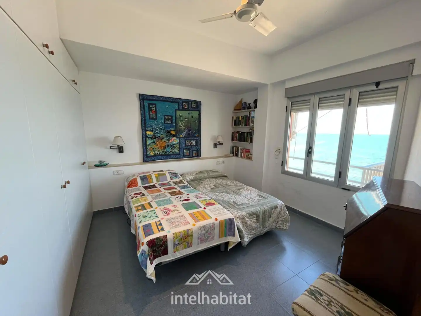 Bedroom of Apartments for rent in Cullera  with Furnished