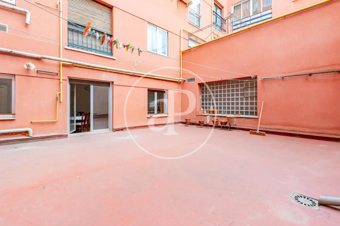 Terrace of Flat for sale in Madrid  with Heating, Terrace and Storage room