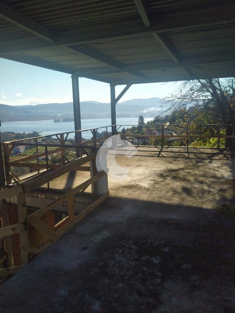 Terraza de Casa o chalet en venta en Vilaboa con Jardín privado