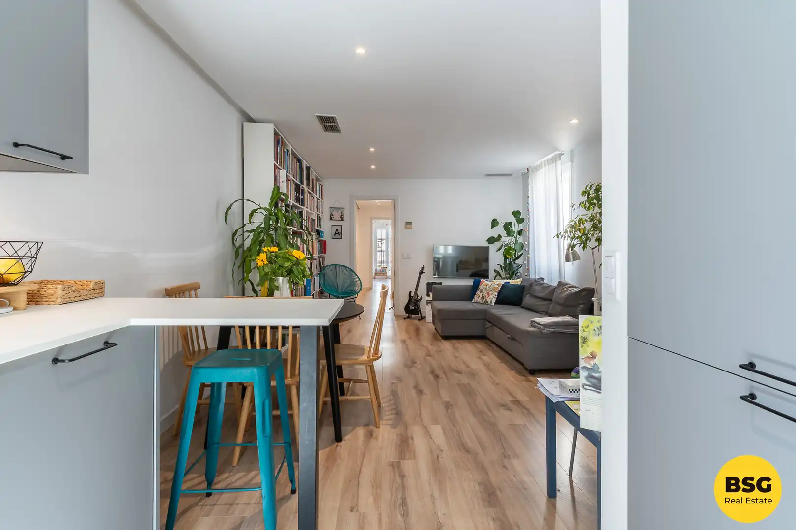 Sala de estar de Piso en venta en Madrid con Aire acondicionado, Calefacción y Balcón