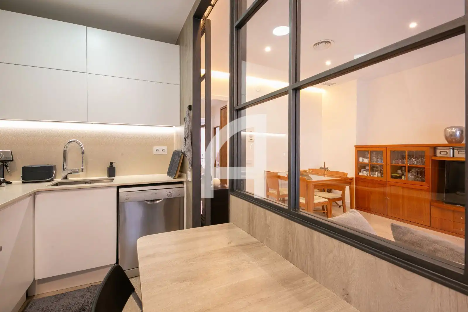 Cocina de Piso en venta en Barcelona con Aire acondicionado, Calefacción y Parquet