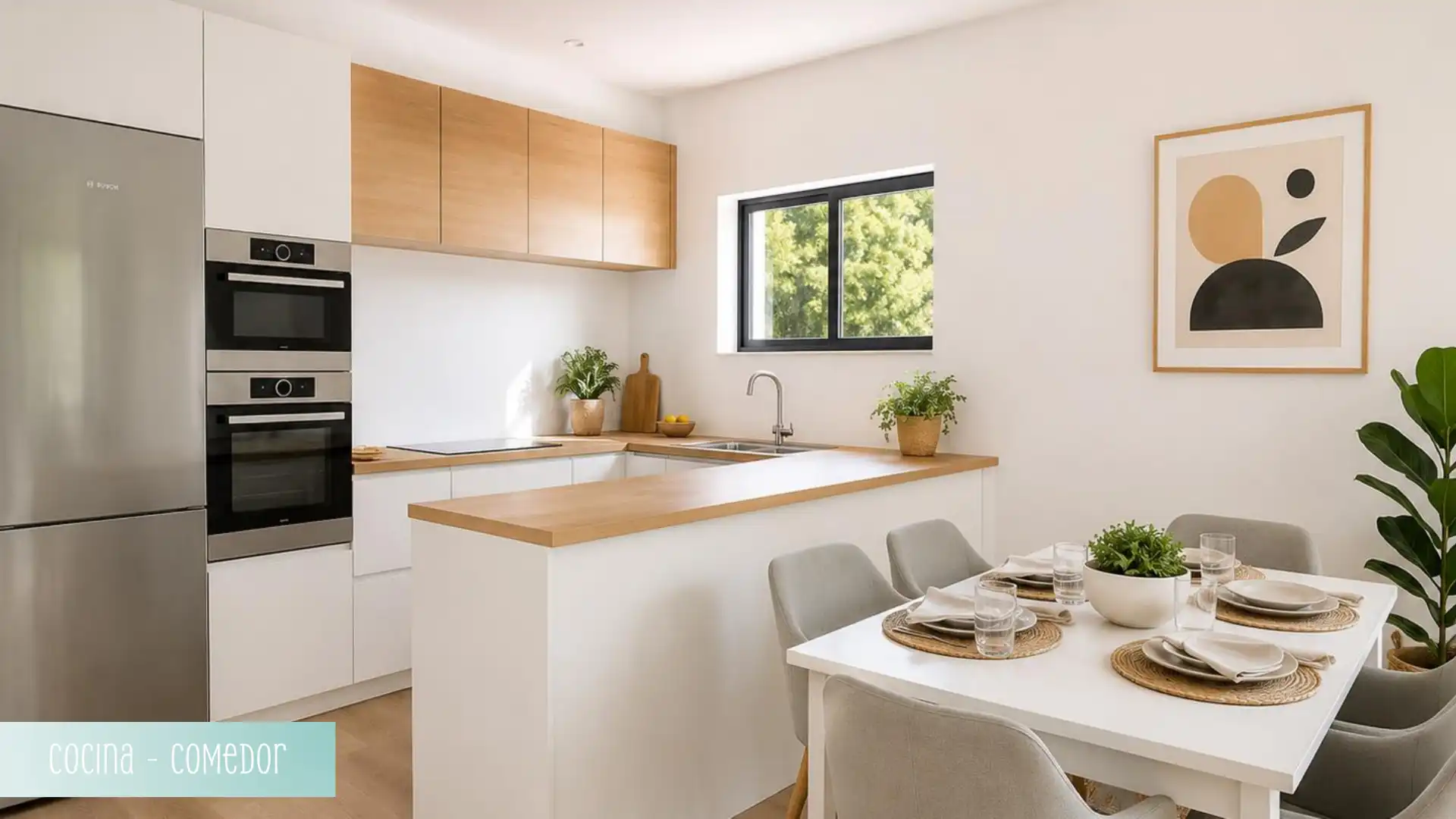 Cuina de Casa o xalet en venda en Girona amb Aire condicionat, Calefacció i Jardí privat