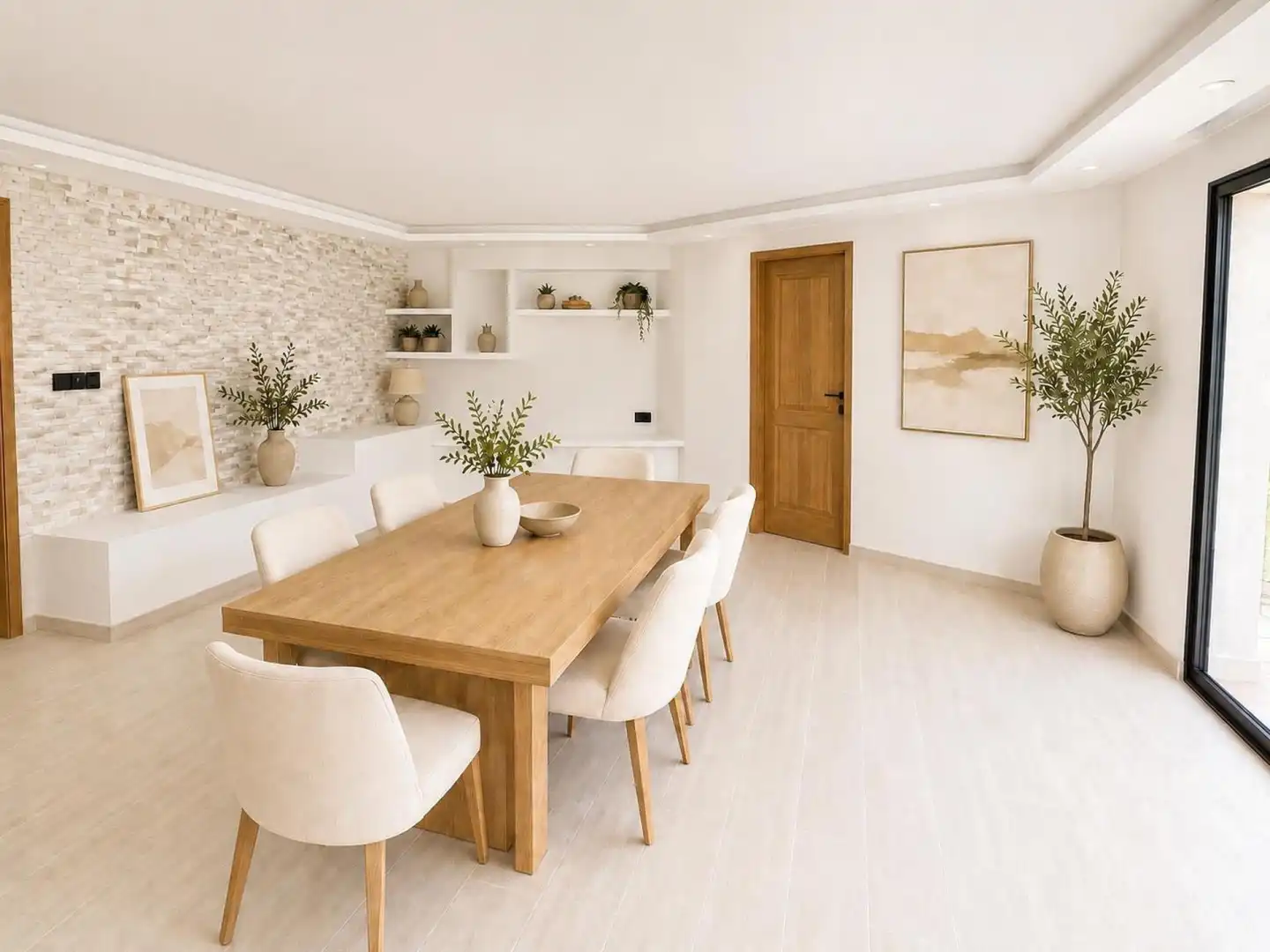 Comedor de Casa o chalet en venta en El Real de Gandia con Aire acondicionado, Terraza y Piscina