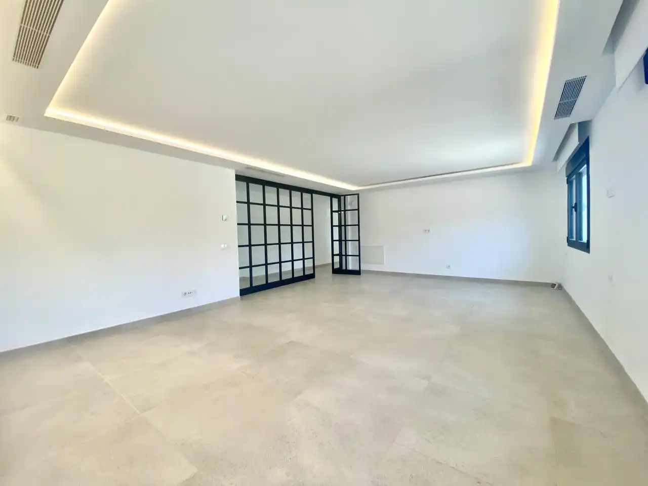 Sala d'estar de Casa o xalet en venda en Marratxí amb Aire condicionat, Jardí privat i Piscina