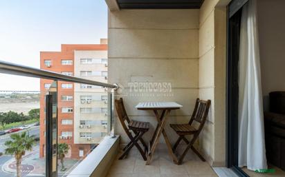 Terrace of Flat for sale in  Almería Capital  with Air Conditioner, Heating and Terrace