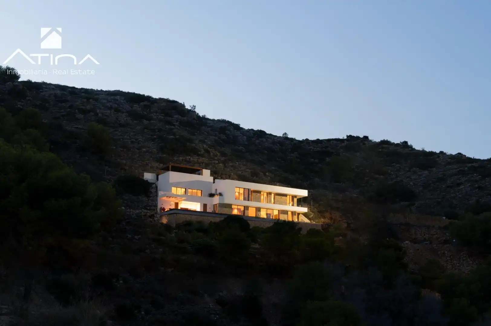 Vista exterior de Casa o xalet en venda en Jávea / Xàbia amb Aire condicionat, Calefacció i Jardí privat