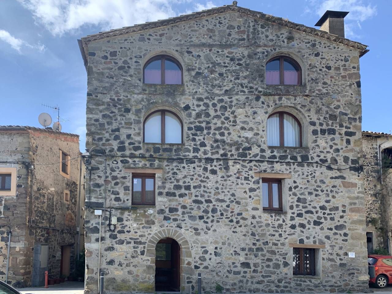 Vista exterior de Casa o xalet en venda en Castellfollit de la Roca amb Aire condicionat i Parquet
