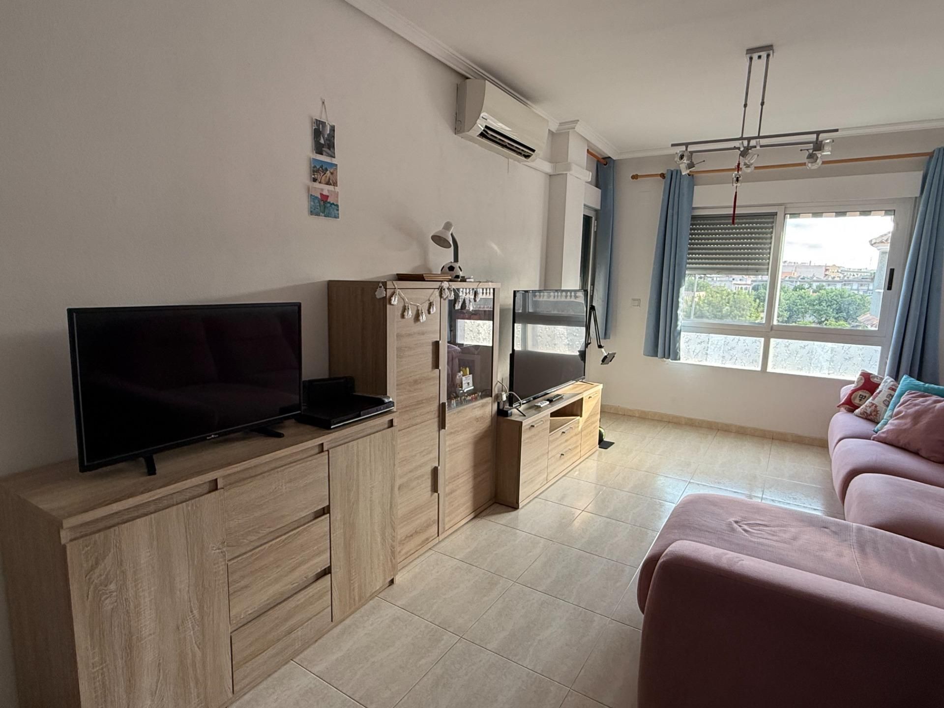 Living room of Flat for sale in El Campello  with Air Conditioner, Heating and Terrace