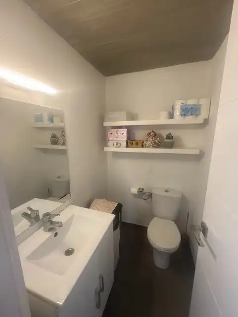 Badezimmer von Haus oder Chalet zum Verkauf in Sant Quintí de Mediona mit Heizung, Privatgarten und Parkett