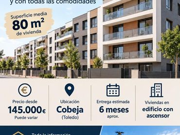 Wohnung mit Aufzug zum Verkauf in Cobeja