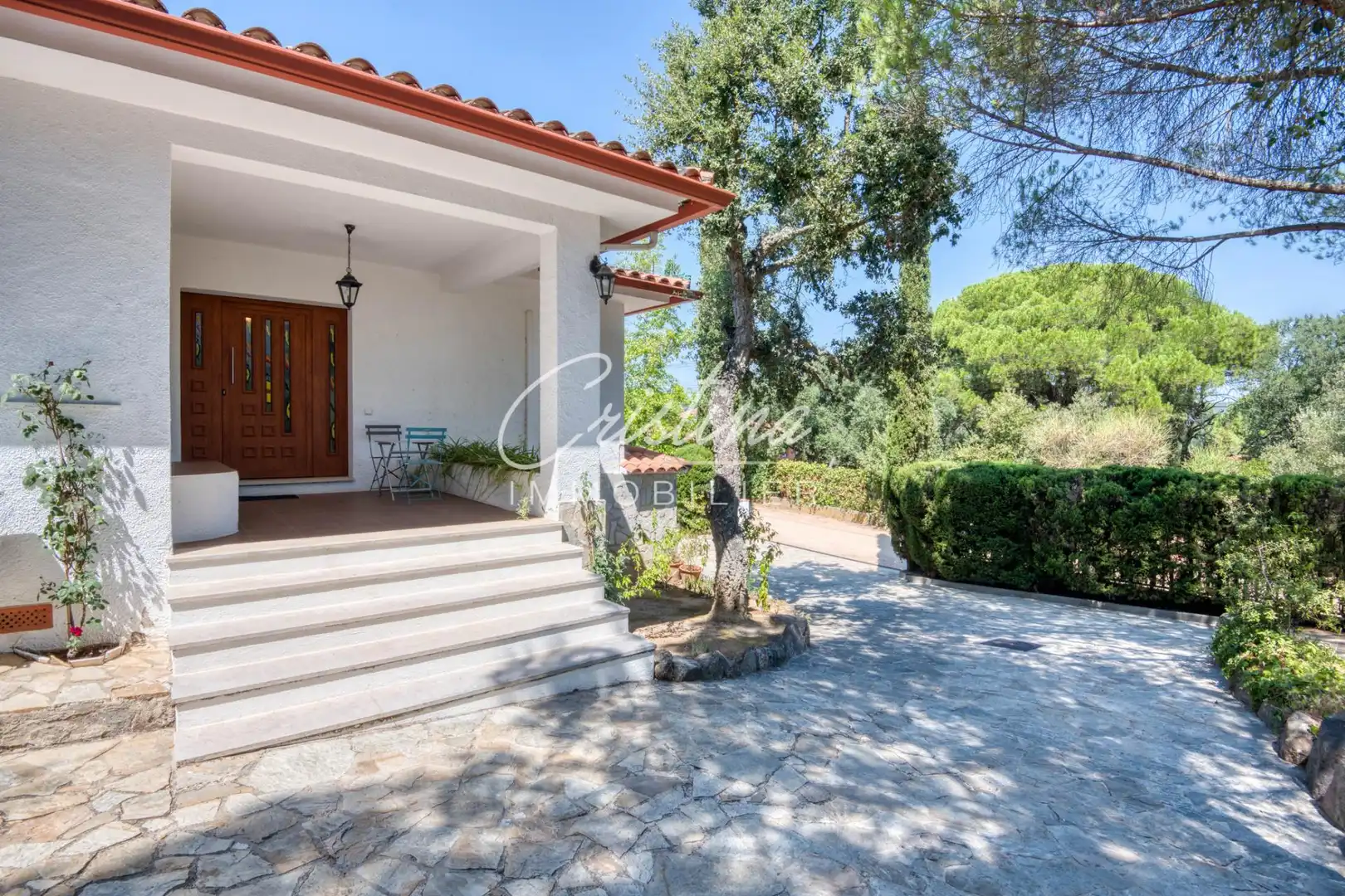 Vista exterior de Casa o xalet en venda en Santa Cristina d'Aro amb Calefacció i Piscina