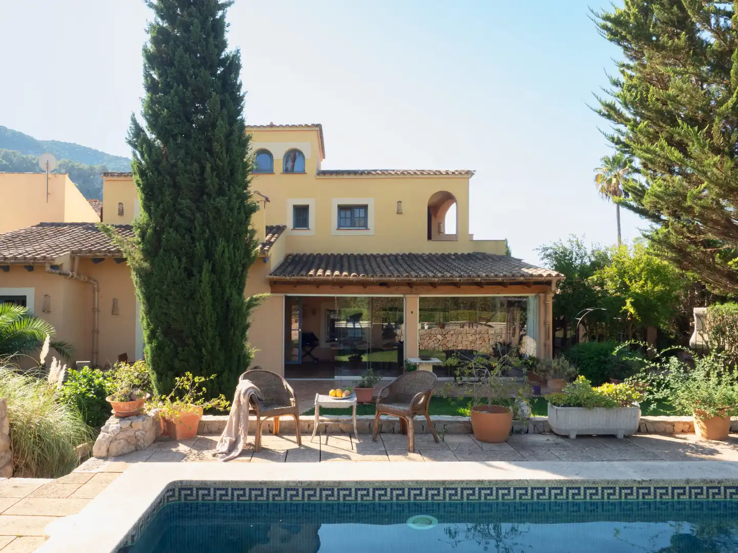 Jardín de Finca rústica en venta en Andratx con Jardín privado, Terraza y Piscina