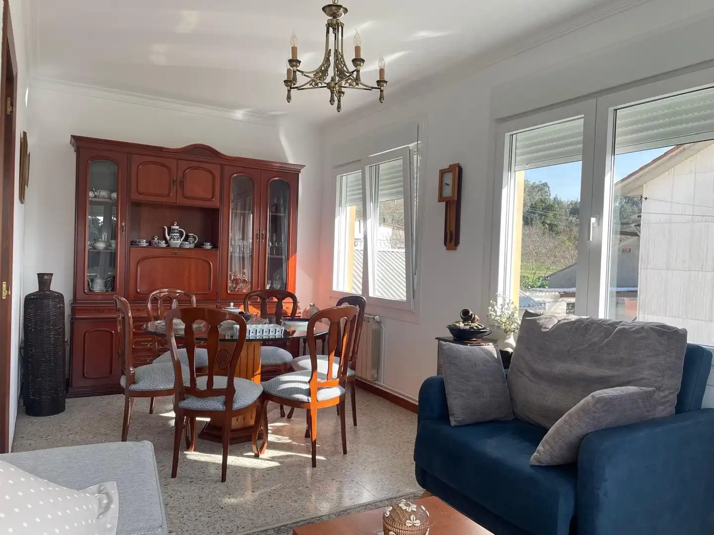 Wohnzimmer von Country house zum Verkauf in Narón mit Heizung, Privatgarten und Abstellraum