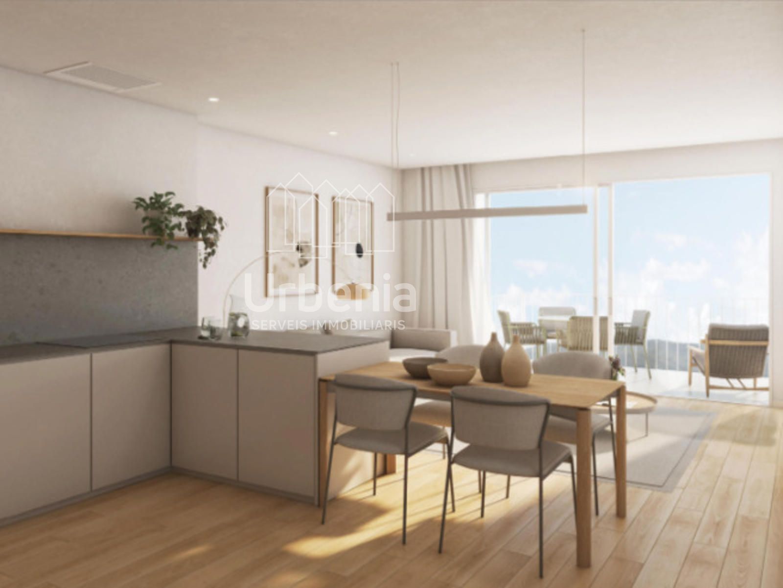 Dining room of Attic for sale in Cardedeu  with Heating, Terrace and Swimming Pool