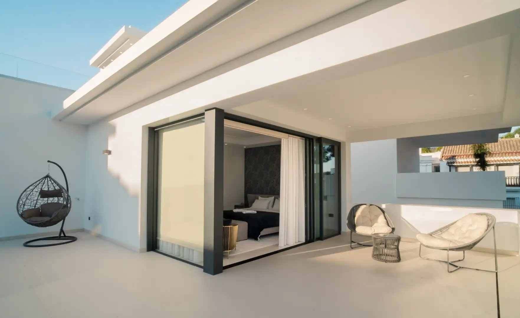 Terraza de Casa o chalet en venta en Marbella con Aire acondicionado, Calefacción y Jardín privado