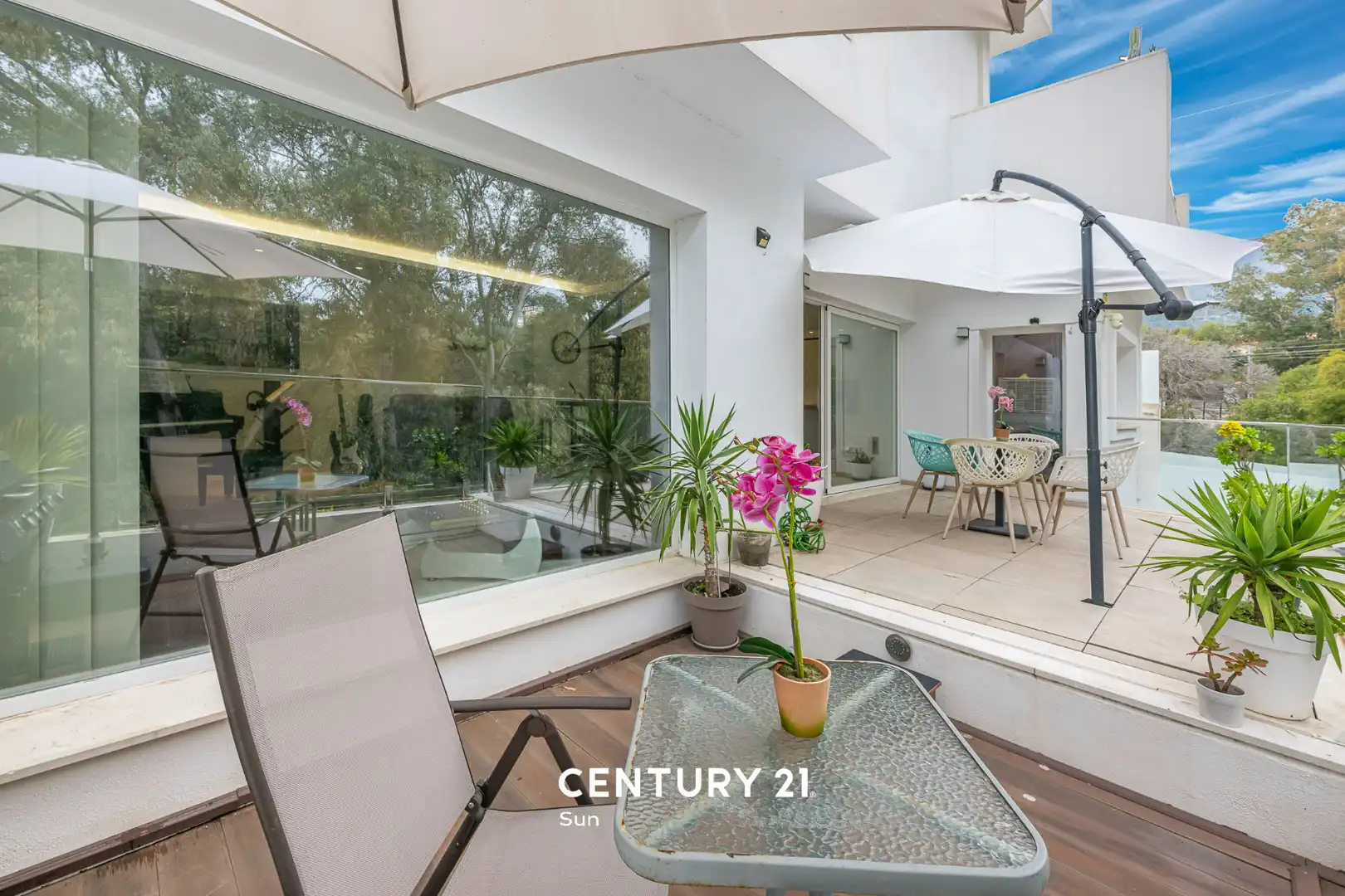 Terrace of Houses for sale in Benalmádena  with Air Conditioner and Furnished