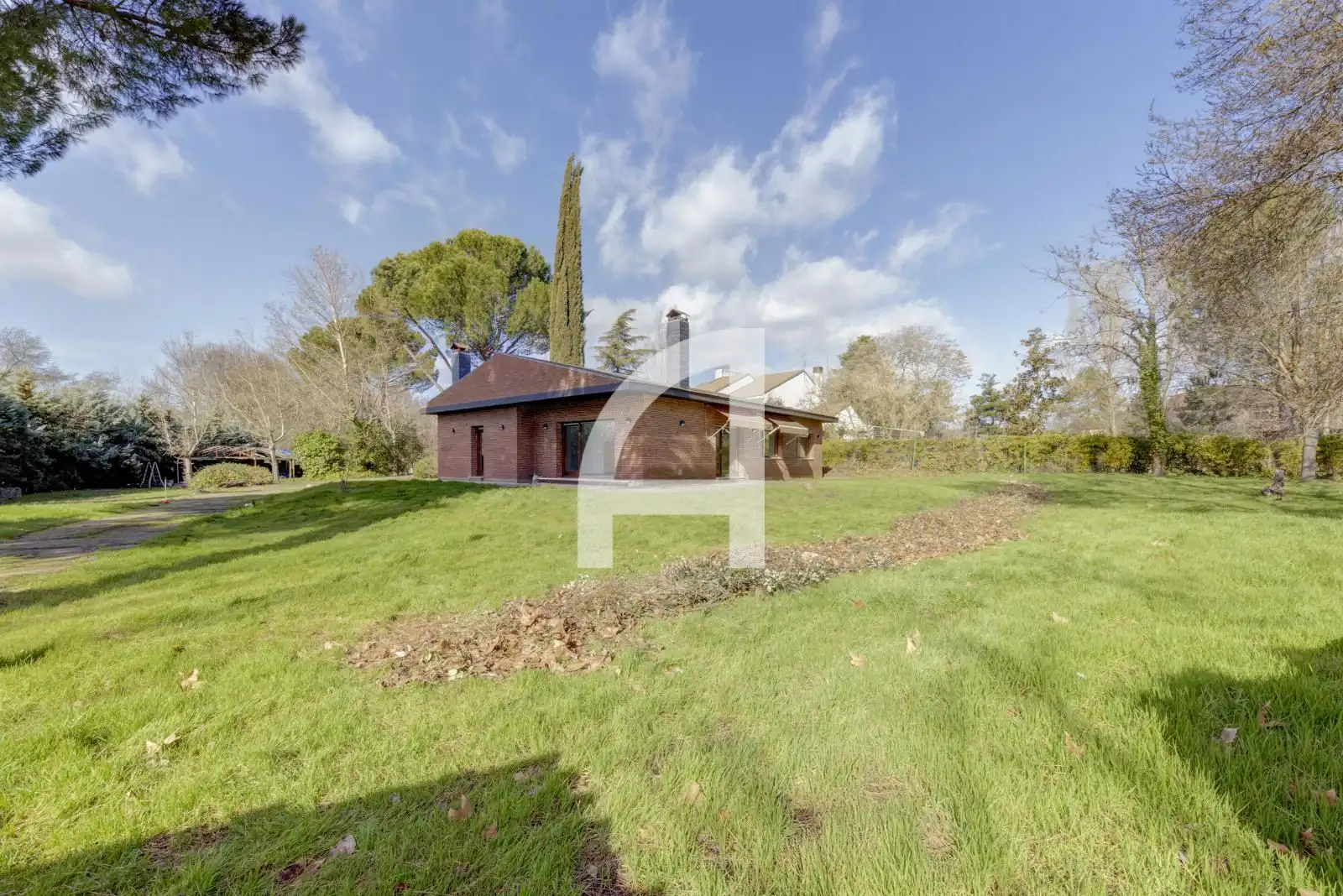 Garden of Houses for sale in Villanueva de la Cañada  with Air Conditioner, Heating and Swimming Pool