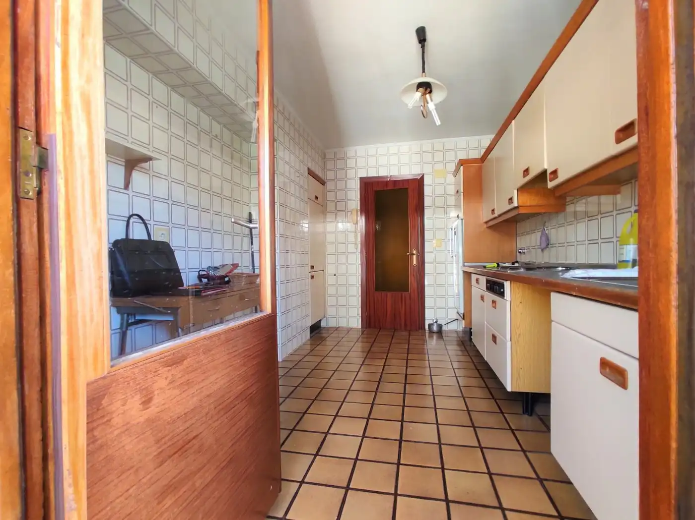 Cocina de Piso en venta en Artziniega con Calefacción, Jardín privado y Trastero