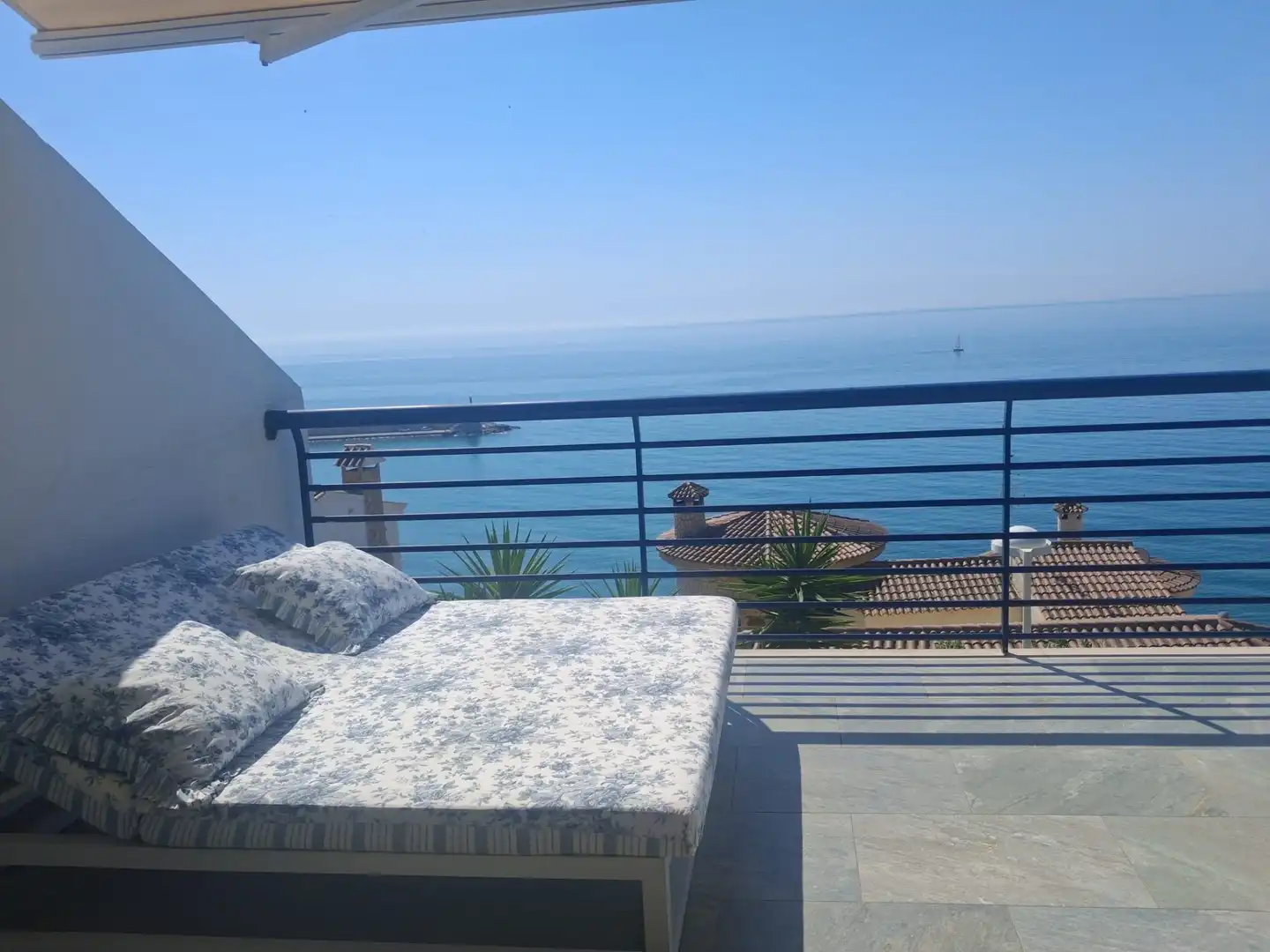 Terrace of Flat for rent in Peñíscola / Peníscola  with Air Conditioner, Terrace and Swimming Pool
